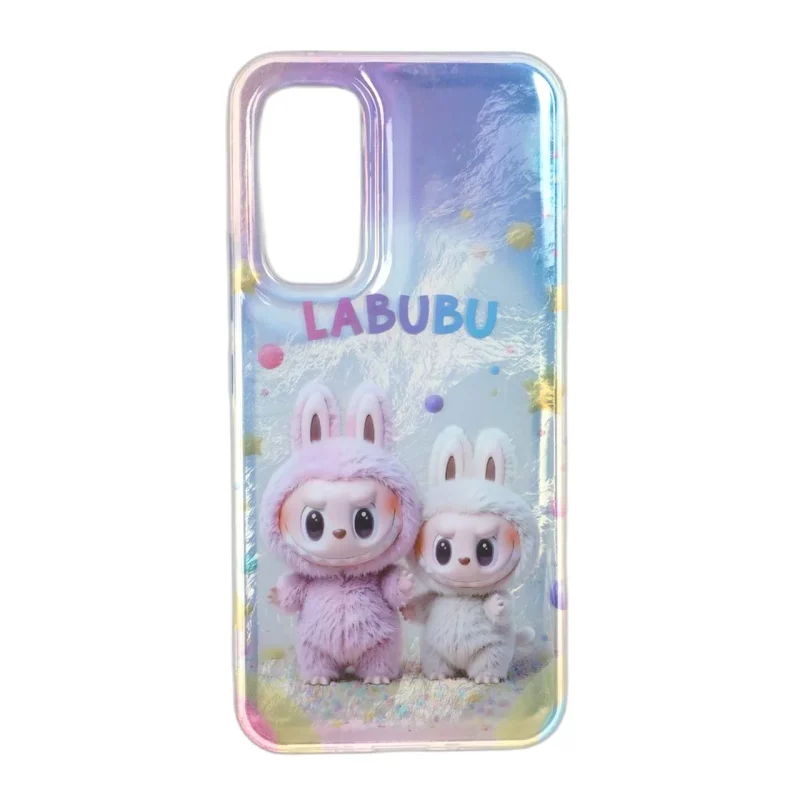 قاب اطلسی Labubu دور ژله ای Samsung Galaxy A54 - طرح 192 - تصویر 2