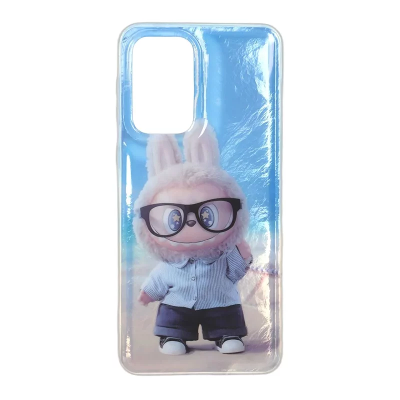 قاب اطلسی Labubu دور ژله ای Samsung Galaxy A33 - طرح 195 - تصویر 2