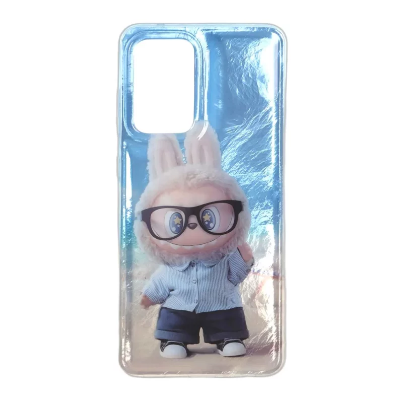 قاب اطلسی Labubu دور ژله ای Samsung Galaxy A52 / A52s - طرح 217 - تصویر 2
