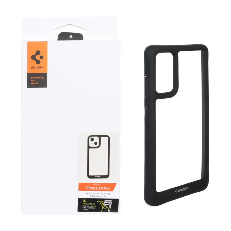قاب اورجینال Spigen مدل Samsung Galaxy S20 FE - شفاف مشکی - تصویر 2