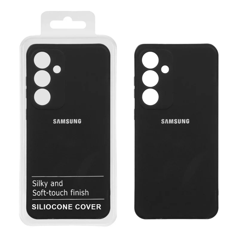 قاب نیو سیلیکون محافظ لنزدار RFF مدل Samsung Galaxy S25 FE - مشکی (پک دار) - تصویر 2