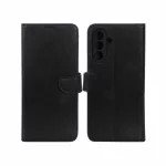 کیف چرمی موبایل مگنتی محافظ لنزدار Samsung Galaxy A17 / A26 - مشکی
