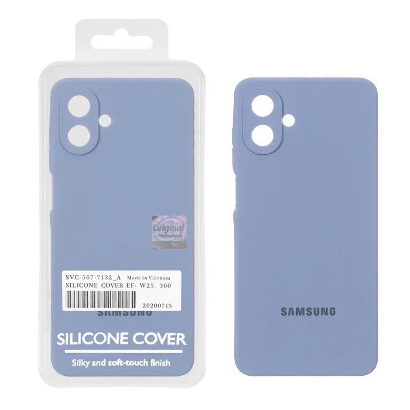 قاب سیلیکونی پاک کنی اورجینال Master Quality مدل Samsung Galaxy A07 - فیلی (پک دار) - تصویر 2