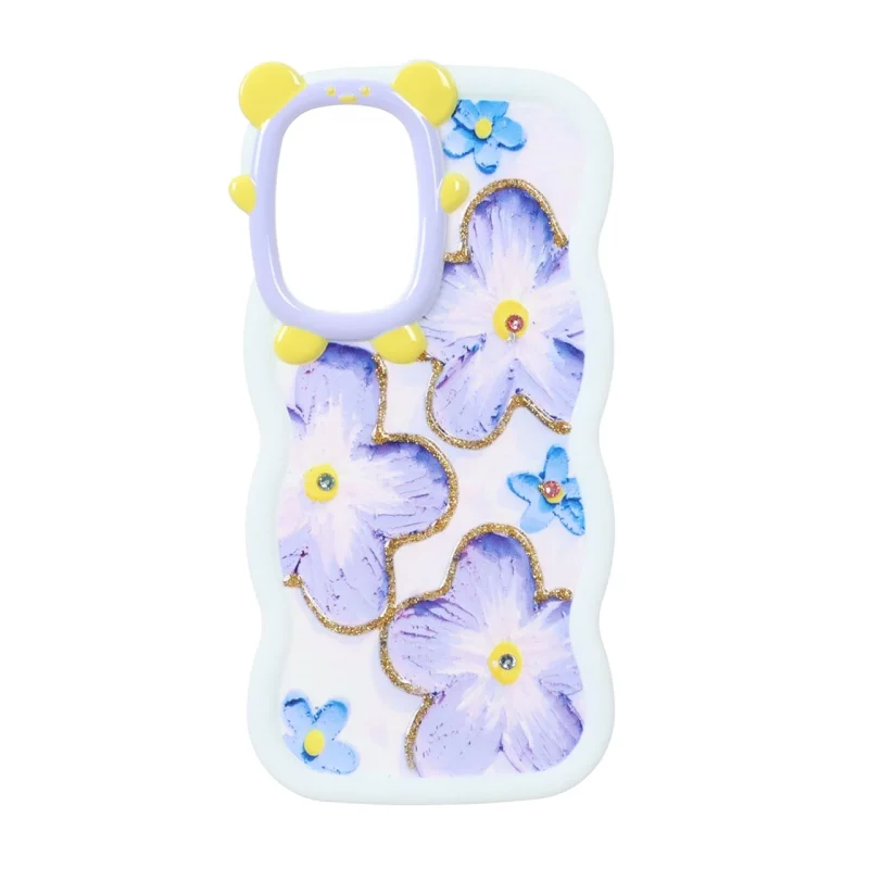 قاب کنگره ای اکلیلی محافظ لنز عروسکی Samsung Galaxy A52 / A52s - طرح 110 - تصویر 2