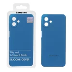 قاب سیلیکونی پاک کنی اورجینال Master Quality مدل Samsung Galaxy A07 - آبی کاربنی (پک دار)