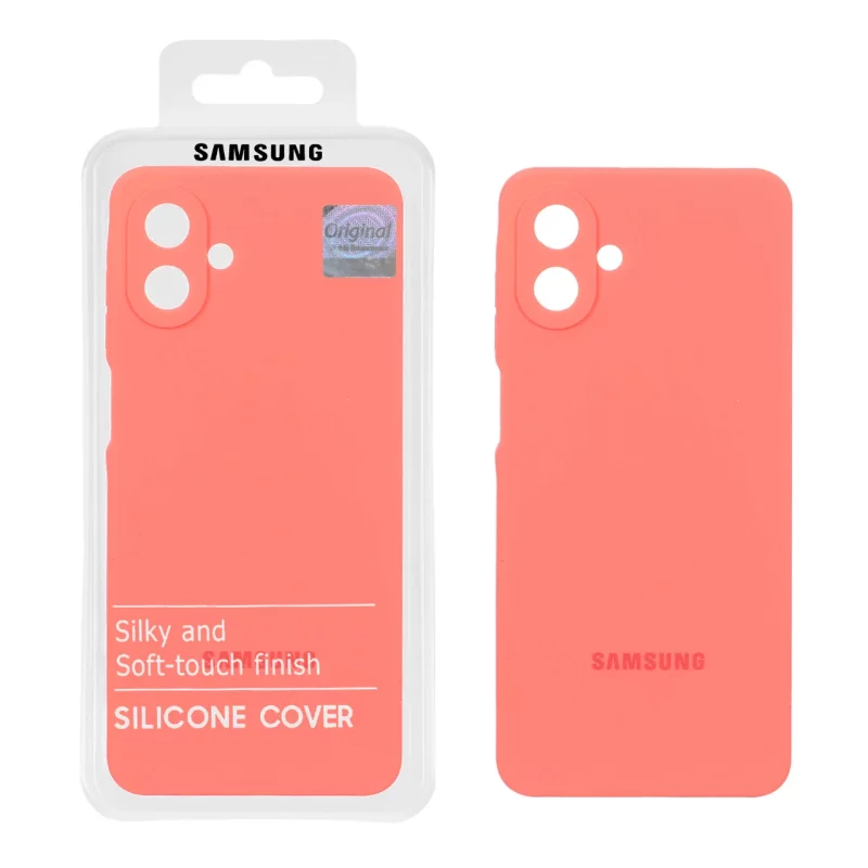 قاب سیلیکونی پاک کنی اورجینال Master Quality مدل Samsung Galaxy A07 - مرجانی (پک دار) - تصویر 2