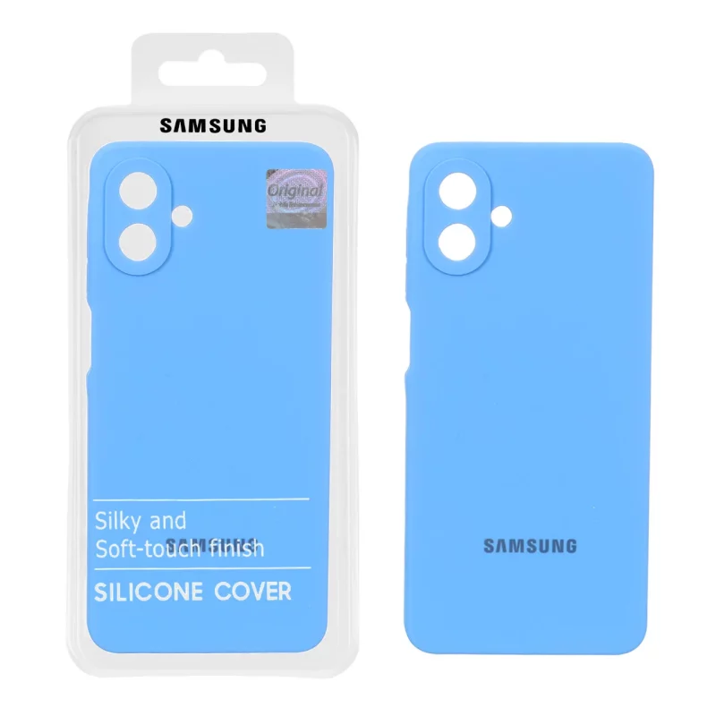 قاب سیلیکونی پاک کنی اورجینال Master Quality مدل Samsung Galaxy A07 - آبی (پک دار) - تصویر 2