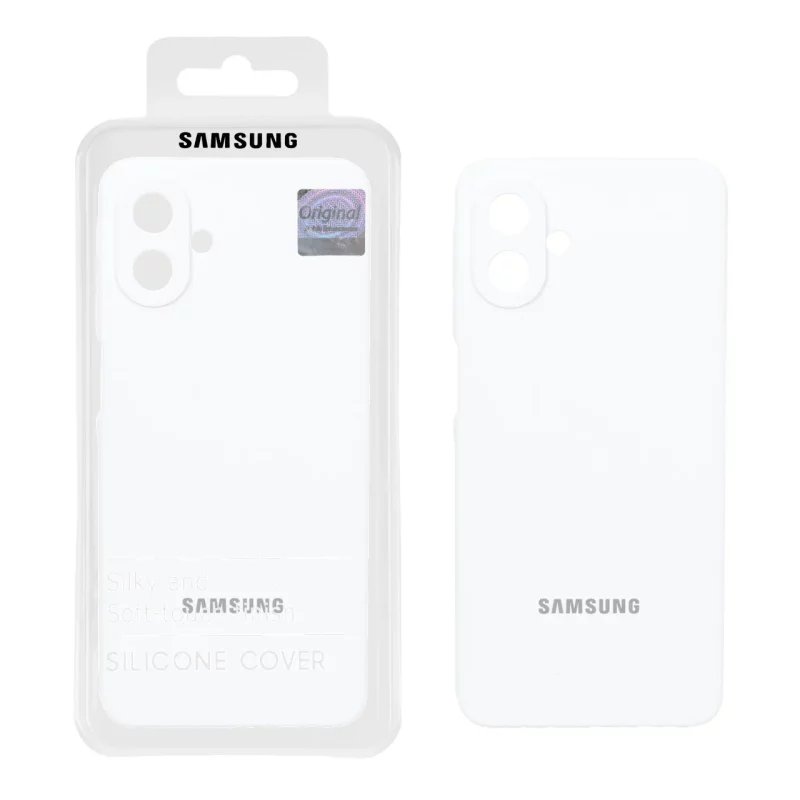 قاب سیلیکونی پاک کنی اورجینال Master Quality مدل Samsung Galaxy A07 - سفید (پک دار) - تصویر 2