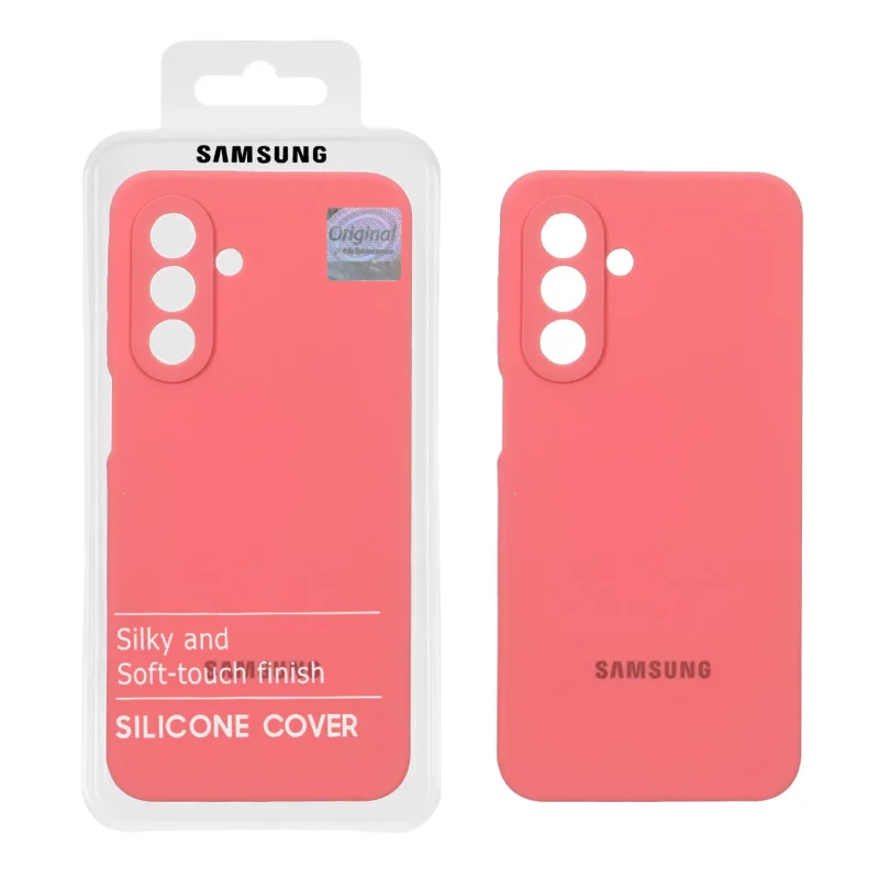 قاب سیلیکونی پاک کنی اورجینال Master Quality مدل Samsung Galaxy A17 / A26 - هلویی (پک دار) - تصویر 2