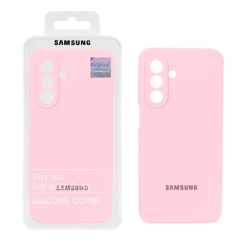 قاب سیلیکونی پاک کنی اورجینال Master Quality مدل Samsung Galaxy A17 / A26 - صورتی (پک دار) - تصویر 2