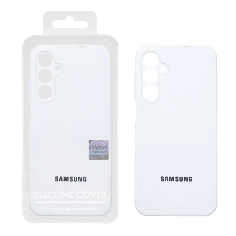 قاب سیلیکونی پاک کنی اورجینال Master Quality مدل Samsung Galaxy A25 5G - سفید (پک دار) - تصویر 2