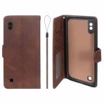 کیف موبایل مگنتی درجه یک داخل خز MNC Plus مدل Samsung Galaxy A10 / M10 - قهوه ای