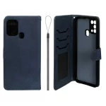 کیف موبایل مگنتی درجه یک داخل خز MNC Plus مدل Samsung Galaxy M31 - سرمه ای