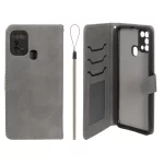 کیف موبایل مگنتی درجه یک داخل خز MNC Plus مدل Samsung Galaxy M31 - خاکستری