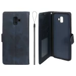 کیف موبایل مگنتی درجه یک داخل خز MNC Plus مدل Samsung Galaxy J6 Plus / J610 - سرمه ای