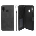 کیف موبایل مگنتی درجه یک داخل خز MNC Plus مدل Samsung Galaxy A30 / A20 - مشکی