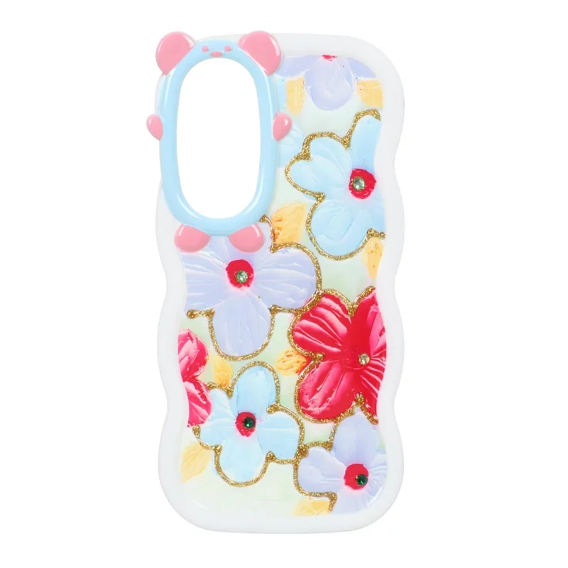 قاب کنگره ای اکلیلی محافظ لنز عروسکی Samsung Galaxy S23 FE - طرح 140 - تصویر 2
