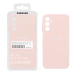 قاب سیلیکونی پاک کنی اورجینال درجه یک Samsung Galaxy A15 - کرم نارنجی (پک دار) - NTC
