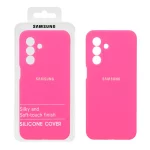 قاب سیلیکونی پاک کنی اورجینال درجه یک Samsung Galaxy A17 / A26 - صورتی فانتزی (پک دار)