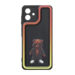 قاب Solid Case منحنی LUCKY طرح دار Samsung Galaxy A07 - کد 317