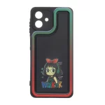 قاب Solid Case منحنی LUCKY طرح دار Samsung Galaxy A07 - کد 319