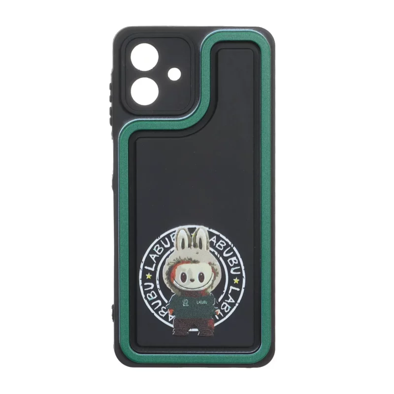 قاب Solid Case منحنی LUCKY طرح دار Samsung Galaxy A07 - کد 320 - تصویر 2