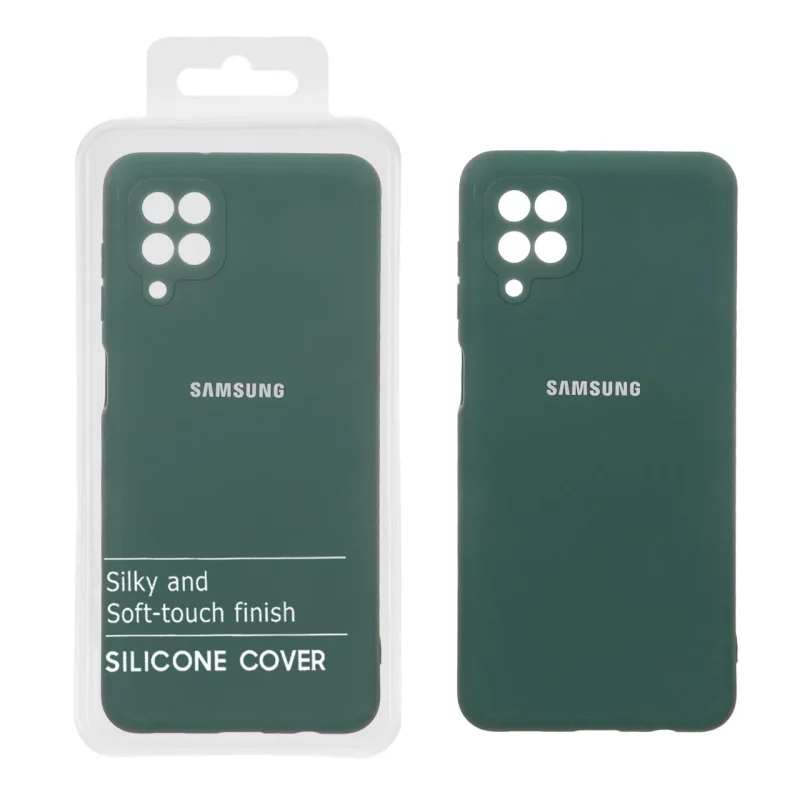 قاب نیو سیلیکون محافظ لنزدار RFF مدل Samsung Galaxy A12 / M12 / F12 - سبز (پک دار) - تصویر 2