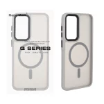 قاب اورجینال Magic Mask مات Magsafe بلک لنز Samsung Galaxy A56 / A36 - خاکستری (پک دار)