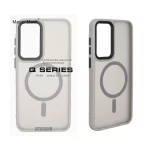 قاب اورجینال Magic Mask مات Magsafe بلک لنز Samsung Galaxy A35 / A55 - خاکستری (پک دار)