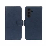 کیف چرمی موبایل مگنتی محافظ لنزدار Samsung Galaxy A17 / A26 - سرمه ای