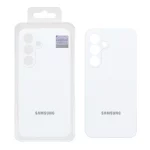 قاب سیلیکونی پاک کنی اورجینال Master Quality مدل Samsung Galaxy S25 FE - سفید (پک دار)