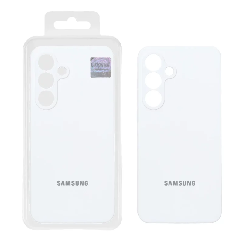 قاب سیلیکونی پاک کنی اورجینال Master Quality مدل Samsung Galaxy S25 FE - سفید (پک دار) - تصویر 2