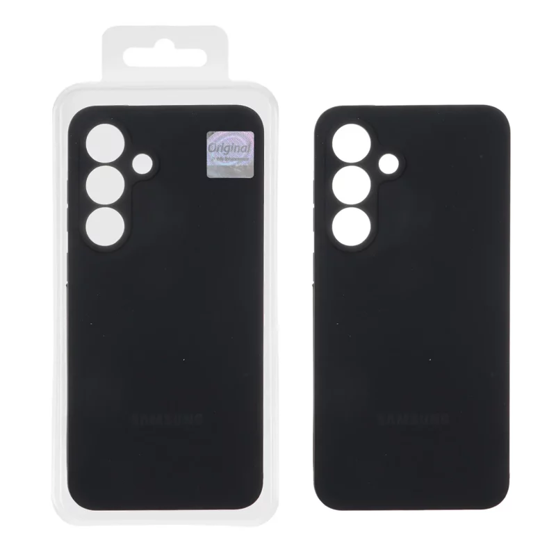 قاب سیلیکونی پاک کنی اورجینال Master Quality مدل Samsung Galaxy S25 FE - مشکی (پک دار) - تصویر 2