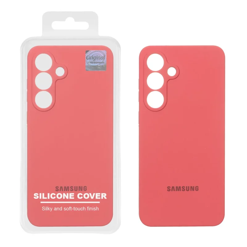 قاب سیلیکونی پاک کنی اورجینال Master Quality مدل Samsung Galaxy S25 FE - هلویی (پک دار) - تصویر 2