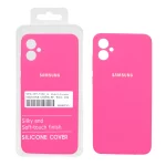 قاب سیلیکونی پاک کنی اورجینال درجه یک Samsung Galaxy A05 - صورتی فانتزی (پک دار) - NTC