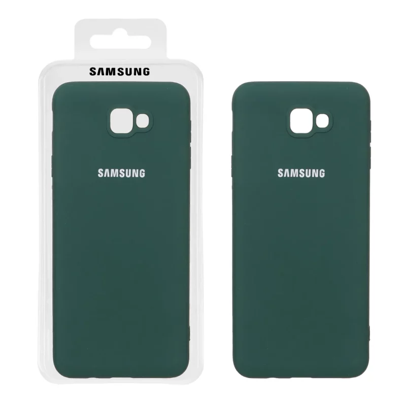 قاب نیو سیلیکون محافظ لنزدار RFF مدل Samsung Galaxy J7 Prime / G610 - سبز (پک دار) - تصویر 2