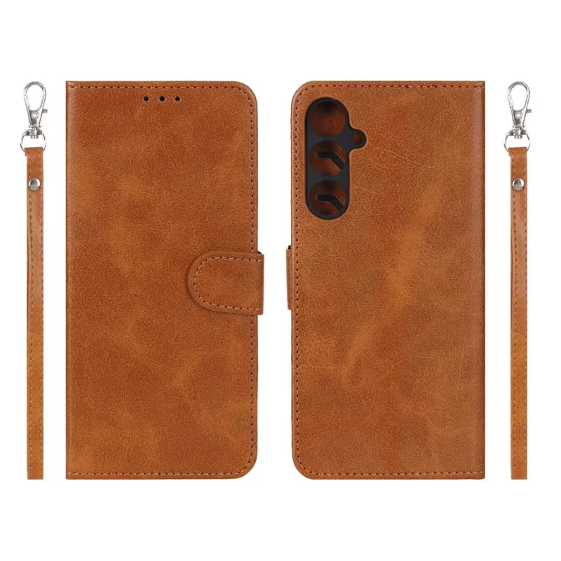 کیف موبایل مگنتی درجه یک MNC مدل Samsung Galaxy S23 FE - عسلی - تصویر 2