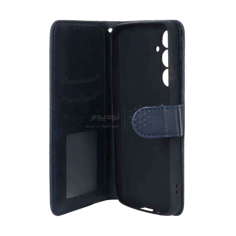کیف موبایل مگنتی درجه یک MNC مدل Samsung Galaxy S23 FE - سرمه ای تیره - تصویر 3