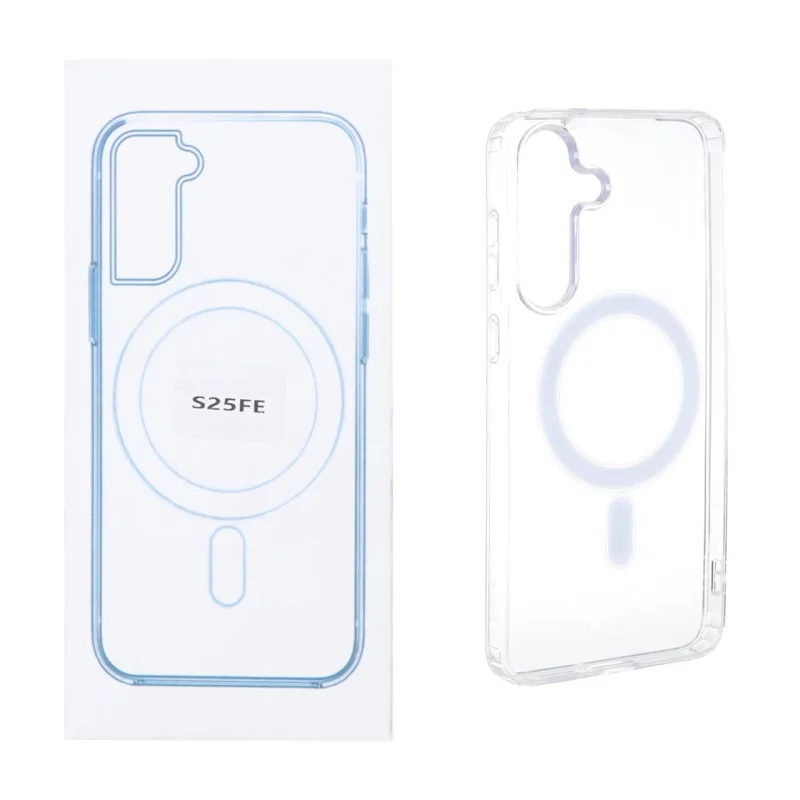 قاب شفاف Samsung Galaxy S25 FE با قابلیت شارژ MagSafe (پک دار) - تصویر 2