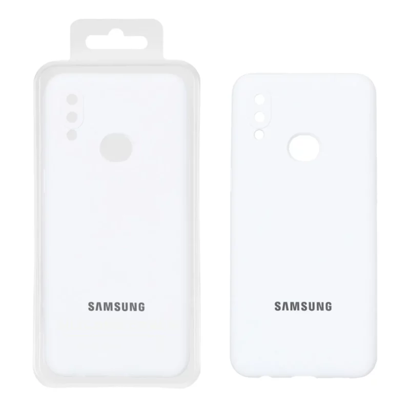 قاب سیلیکونی پاک کنی اورجینال Master Quality مدل Samsung Galaxy A10s - سفید (پک دار) - تصویر 2