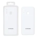 قاب سیلیکونی پاک کنی اورجینال Master Quality مدل Samsung Galaxy A30 / A20 - سفید (پک دار)