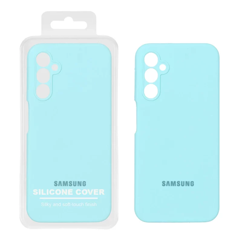 قاب سیلیکونی پاک کنی اورجینال Master Quality مدل Samsung Galaxy A24 - فیروزه ای (پک دار) - تصویر 2