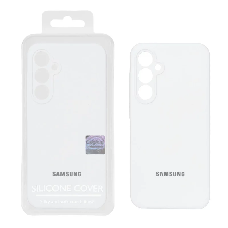 قاب سیلیکونی پاک کنی اورجینال Master Quality مدل Samsung Galaxy A35 - سفید (پک دار) - تصویر 2