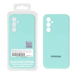 قاب سیلیکونی پاک کنی اورجینال Master Quality مدل Samsung Galaxy A54 - سبزآبی (پک دار)