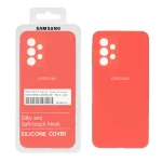 قاب سیلیکونی پاک کنی اورجینال درجه یک Samsung Galaxy A33 - مرجانی (پک دار)