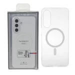 قاب اورجینال کریستالی MagSafe شفاف Premium مدل Samsung Galaxy A17 / A26 (پک دار)