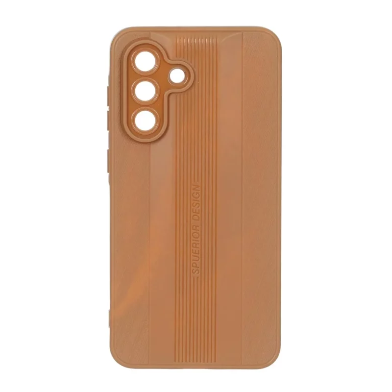 قاب Spuerior Design محافظ لنزدار Samsung Galaxy A56 / A36 - عسلی - تصویر 2