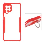 قاب New Case ایربگ دار هولدر انگشتی Samsung Galaxy A22 4G / M22 / M32 4G / F22 - قرمز