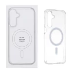 قاب شفاف Samsung Galaxy A16 با قابلیت شارژ NTC - MagSafe (پک دار)