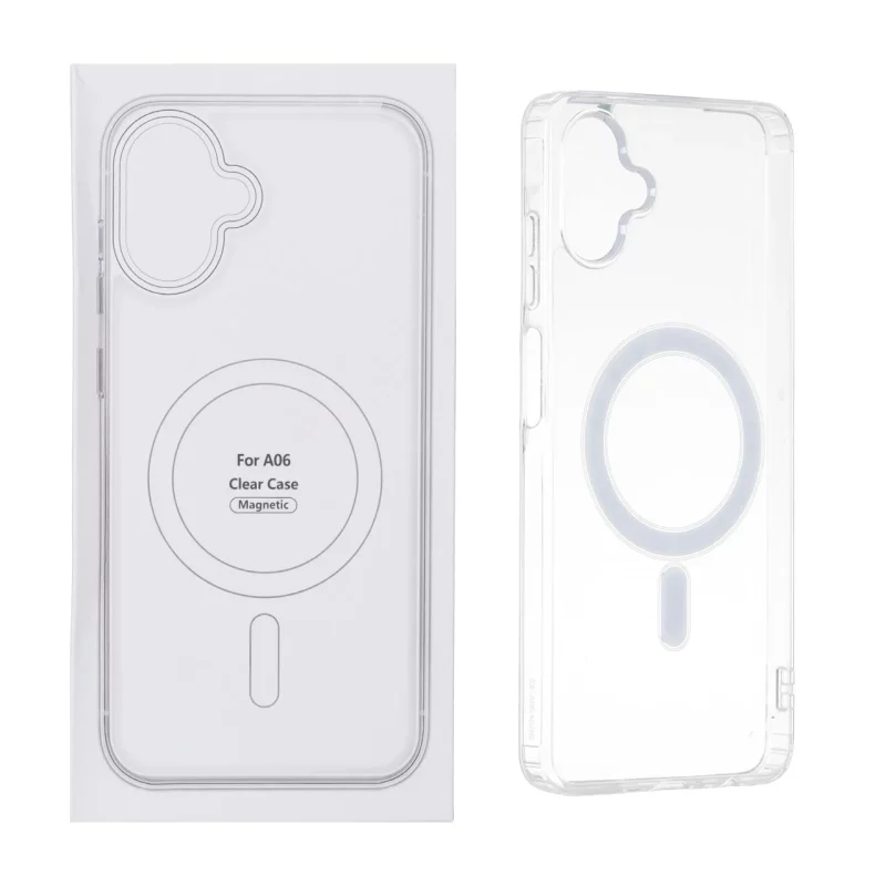 قاب شفاف Samsung Galaxy A06 با قابلیت شارژ NTC - MagSafe (پک دار) - تصویر 2